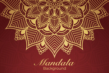 Luxurious mandala pattern background, luxury mandala invitation greeting card design, circular pattern vector design,