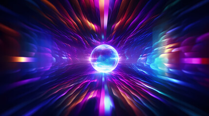 abstract image elemental mirror rainbow lantern speed scattering