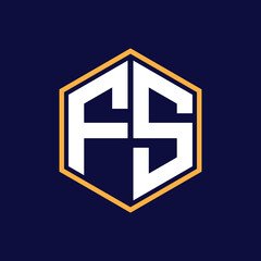 Obraz premium modern letter logo design