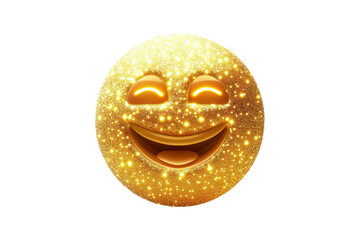 3D Icon Emoji smiley Isolated On transparent