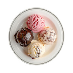 Ice cream , isolated on transparent background Remove png, Clipping Path, pen tool