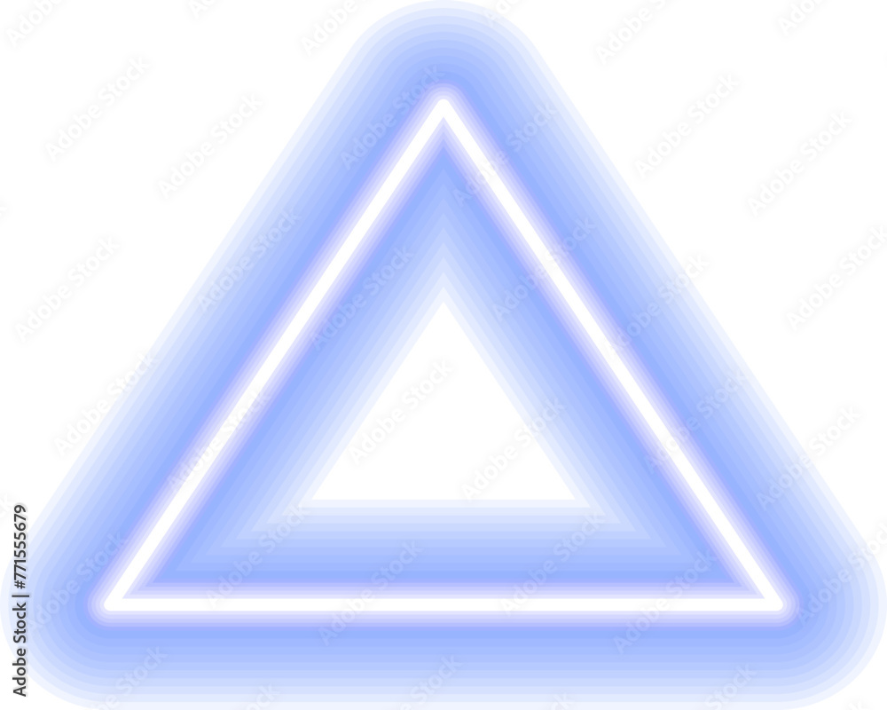 Poster colorful glowing linear design element. abstract shining neon line, glowing linear geometric element