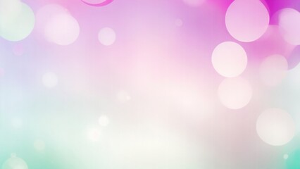 Fototapeta premium Blurred Purple mint green, peach orange and white silver colors bokeh background
