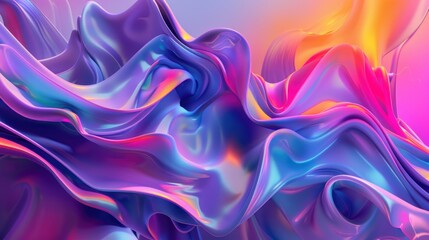 Obraz premium Abstract colorful movement background.AI generated image.