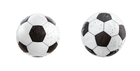 soccer ball isolated on white