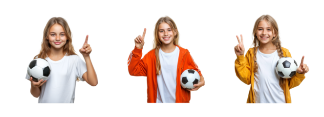 group of people with ball