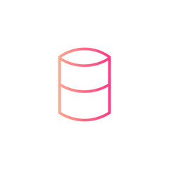 barrel gradient icon