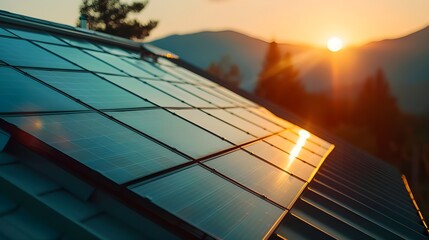 Solar panels, by absorbing solar radiation, help to minimize the carbon footprint and maintain environmental sustainability, contributing to a balance in natural resources.