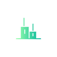 factory gradient icon