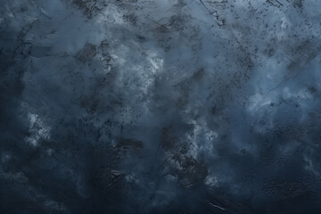 Black dark navy blue texture background for design. Toned rough concrete surface