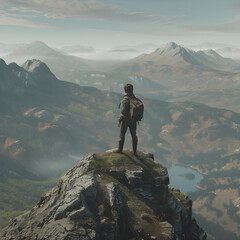 A lone and legendary wandering warrior searching for adventure in a world of legendary kingdoms