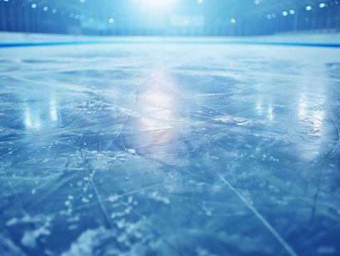 ice stadium background sport arena empty field