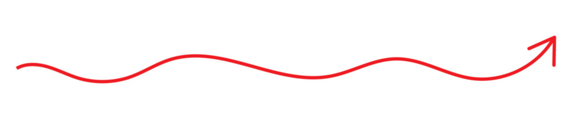 Wavy long arrow vector icon. Filled undulating arrow, arrow, curve glyph icons isolated. 11:11