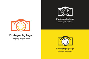 Fototapeta na wymiar photography logo template