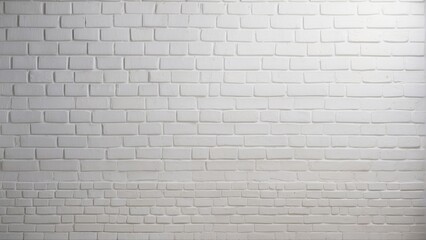 Modern Minimalism White Brick Wall Background