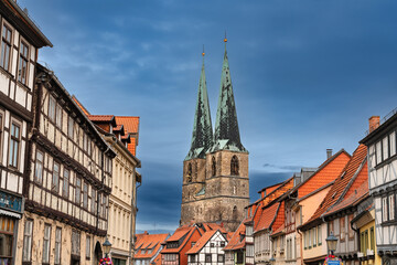 Nikolaikirche Quedlinburg - obrazy, fototapety, plakaty