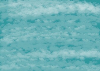 illustration texture abstract clouds white on blue background