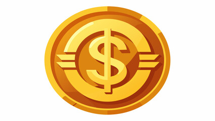 dollar symbol on a white background