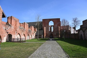 Stralsund Johanniskloster, Ruinen 2024
