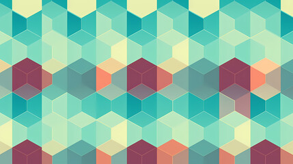 Obraz premium Seamless geometric pattern