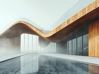 Sleek Modern Building Design