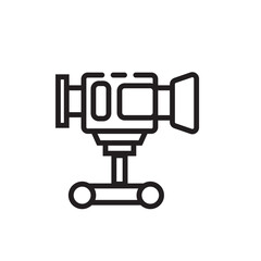 Camera Creative Digital Line Icon