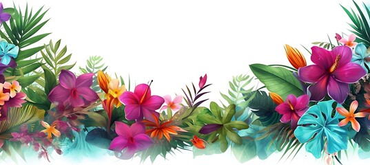 Fototapeta na wymiar Floral Radiance: Background Illuminated by Vibrant Blooms