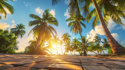 Road photography, ideal for wallpaper or presentation design