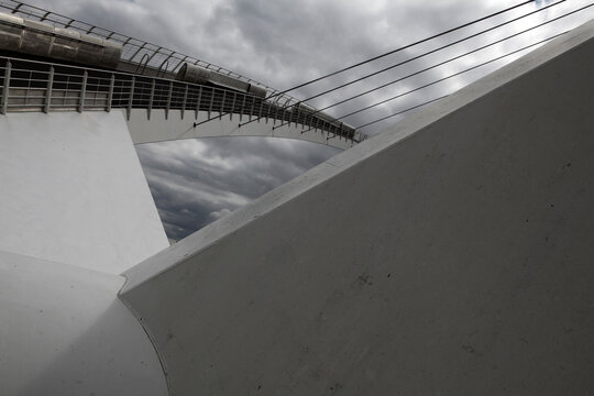 Millenium Bridge - Newcastle Upon Tyne - Northumberland - England - UK