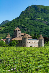 Fototapeta na wymiar Burg Maretsch in Bolzano. Italy