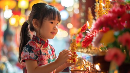 Capture the serene beauty of families paying respects to their ancestors at Ching Ming festival