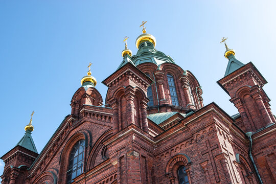 Greek Orthodox Cathedral in Helsinki, Finland.