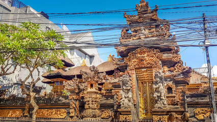 Temple in Kuta, Bali, Indonesia