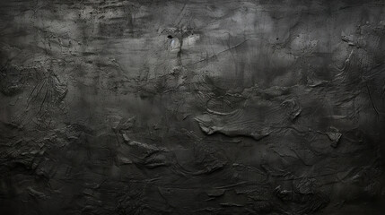 Black rough paper texture - obrazy, fototapety, plakaty