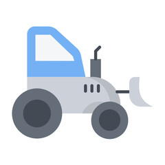 Obraz premium Bucket Tractor Icon