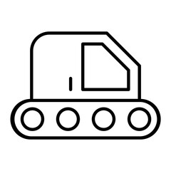 Bulldozer Icon