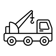 Crane Truck Icon
