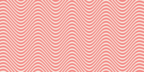 Soft pink background with wavy lines. Twisted duet background. Abstract pattern of lines, halftone effect. Minimalistic design template for poster, banner, cover, card.
