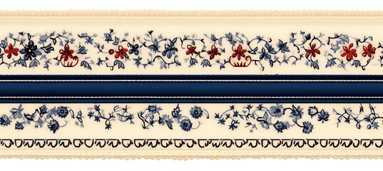 Rustic Reverie: Seamless Background with Country-inspired Borders
