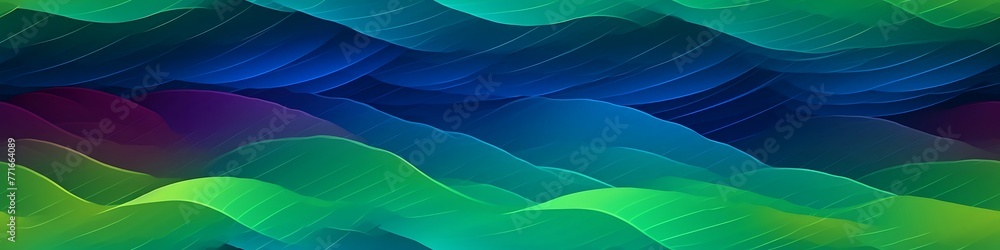 Poster chromatic cascade: seamless texture overflowing with vibrant colors