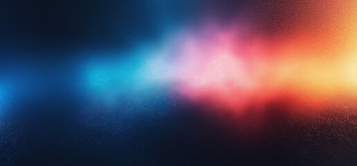 Abstract colorful light leak background, soft focus with gradient blend and bokeh effect.