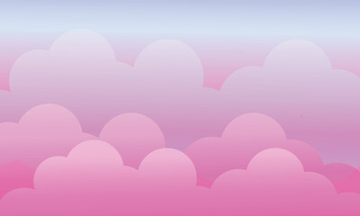 Gradient pastel color background for banner. Modern horizontal design for mobile applications. Pastel neon rainbow. Ultraviolet metallic paper.eps10