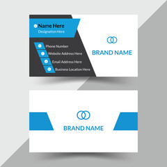 Obraz premium Business Card,Business Card Design,Business Card Template,Corporate,Creative,Modern,Personal,Simple,Trending Business Card,Unique Business Card,Smart,Style,Personal,Simple,Design,Double sided Business