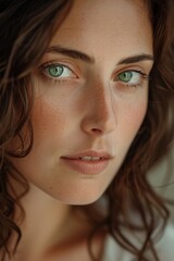 Fototapeta premium Portrait of a beautiful woman 