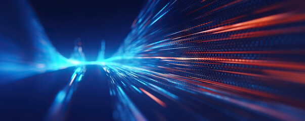 Digital background for tech, AI, data, audio, graphics, and more