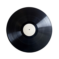 Naklejka premium view vinyl record assortment