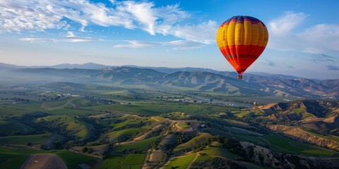 Obraz premium The sky is clear and the sun is shining brightly