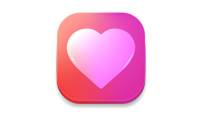 Love Icon Shape