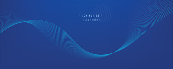 Abstract vector blue technology background. EPS10
