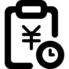 Fototapeta premium Weight with linear Icon pack